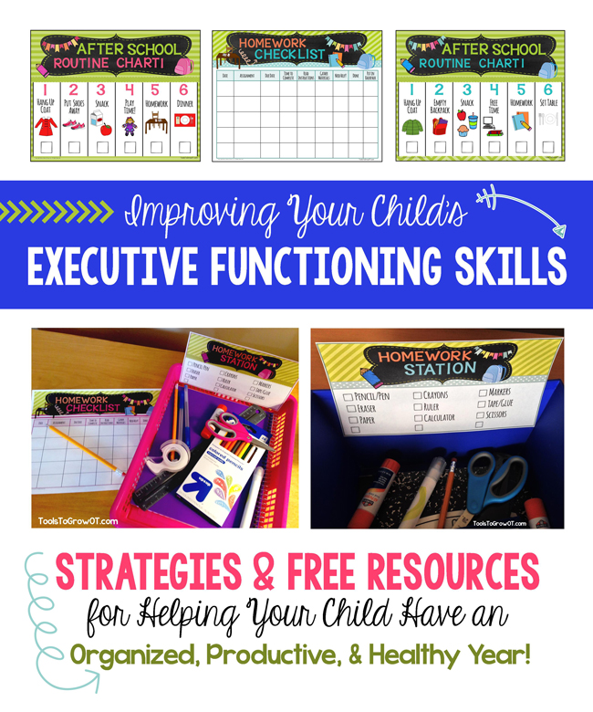 Improving Your Child's Executive Functioning Skills at Home