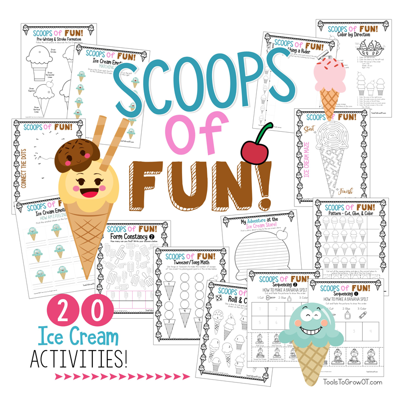 Scoops of Fun - 20 Summer Ice Cream Resources and Activities
