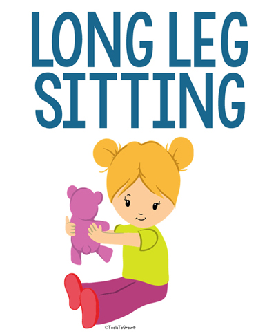 Long Leg Sitting - Copyright ToolsToGrowOT.com