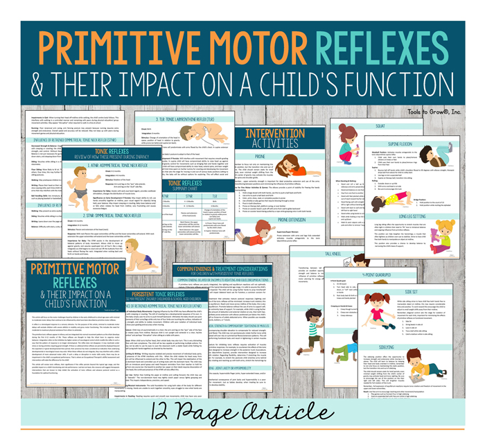 Infant Reflexes Chart