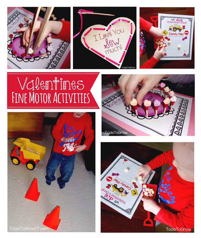 Valentines Fine Motor Activities & Games, Blog