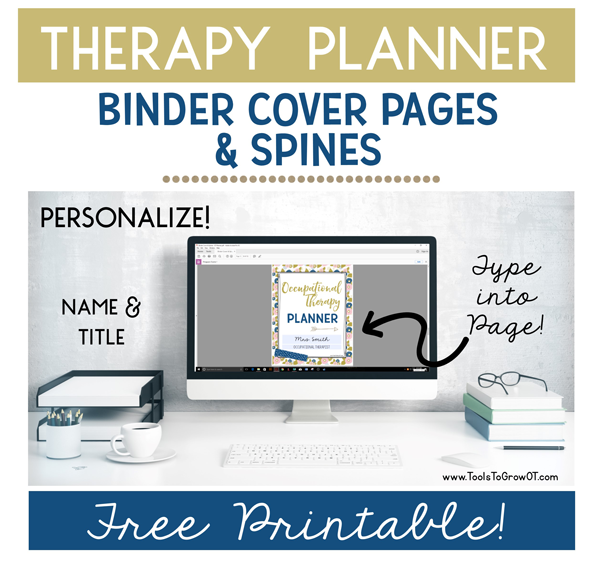 The Ultimate Therapy Planner - Tools for Occupational Therapists 