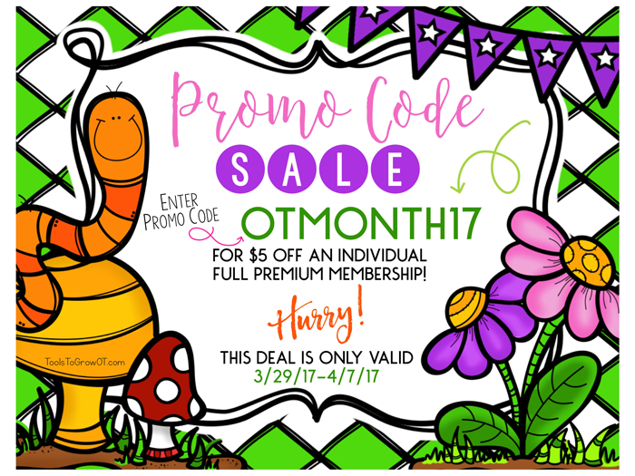 OT MONTH Promo Code SALE!