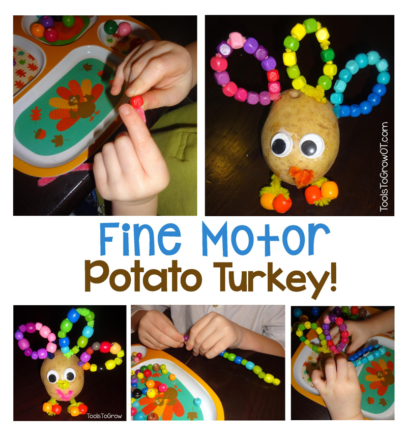 Fine Motor Turkey - Tools to Grow