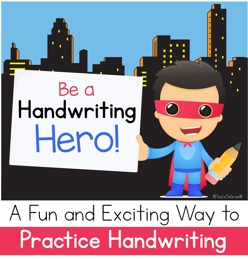 Be a Handwriting Hero! Tool to Address Handwriting Rules | Blog | Tools ...