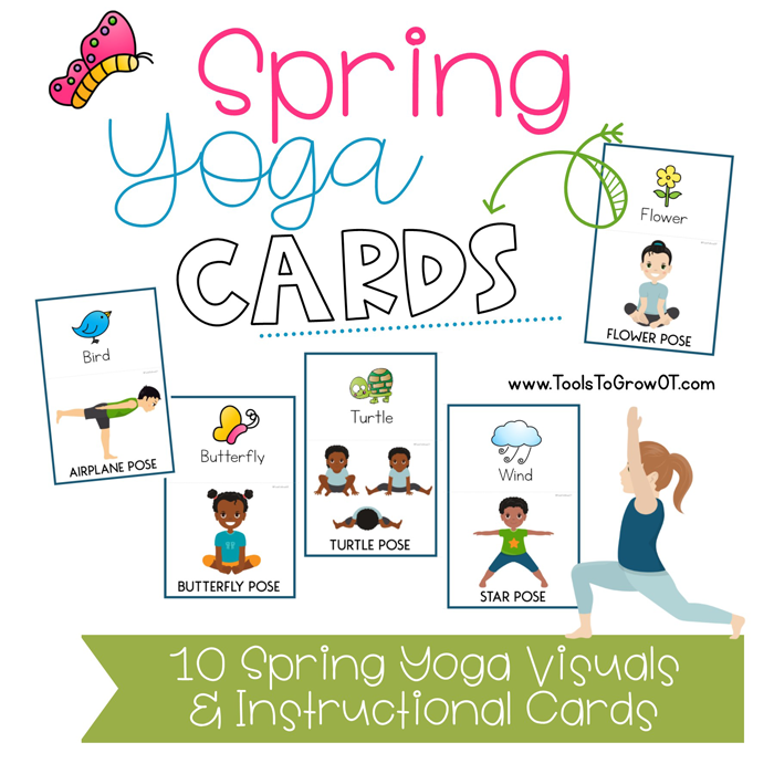 Spring Yoga Cards