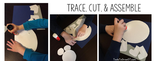 Fluffy Polar Bear - Tactile children's craft activity