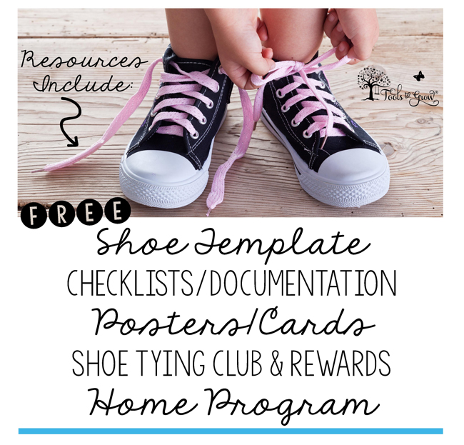 Shoe Tying Tips, Tools, and Resources to help children 