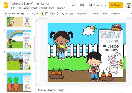 Digital Sticker Book Teletherapy Reinforcement Activity for Google Slides™