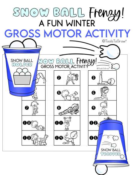 Movement Games, Gross Motor, Therapy Resources