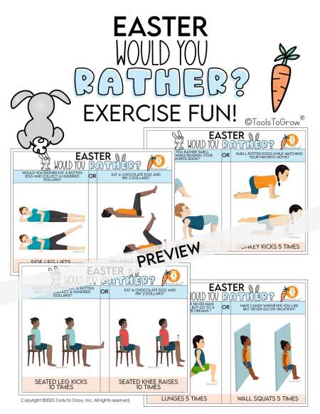 Easter themed exercises 2025