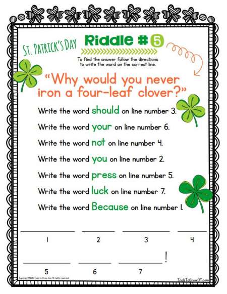 St. Patrick's Day Mazes For Kids: Large Print Activity Book for