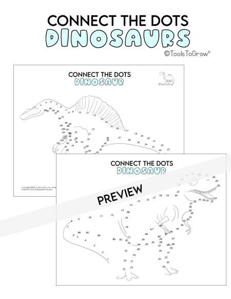 Connect the Dots Coloring Book for Kids Ages 8-12: Fun Dot-to-dot Designs (including Dinosaurs, Cars, Animals & More!) [Book]