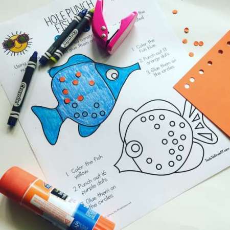 One Hole Punch: A Visual Motor Printable Activity Pages – School Ready  Skills