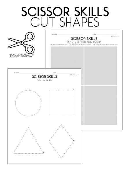 Scissor Skills - Simple, Visual Motor Integration